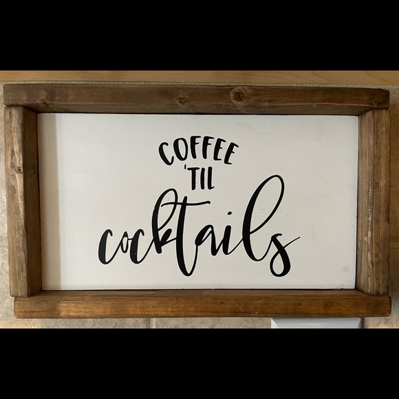 Rustic Coffee Sign - Picture 3 of 5